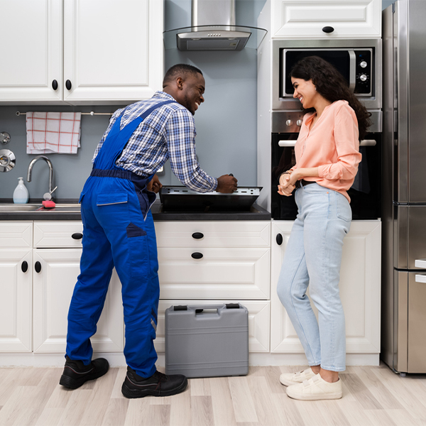 can you provide an estimate for cooktop repair before beginning any work in Schofield WI